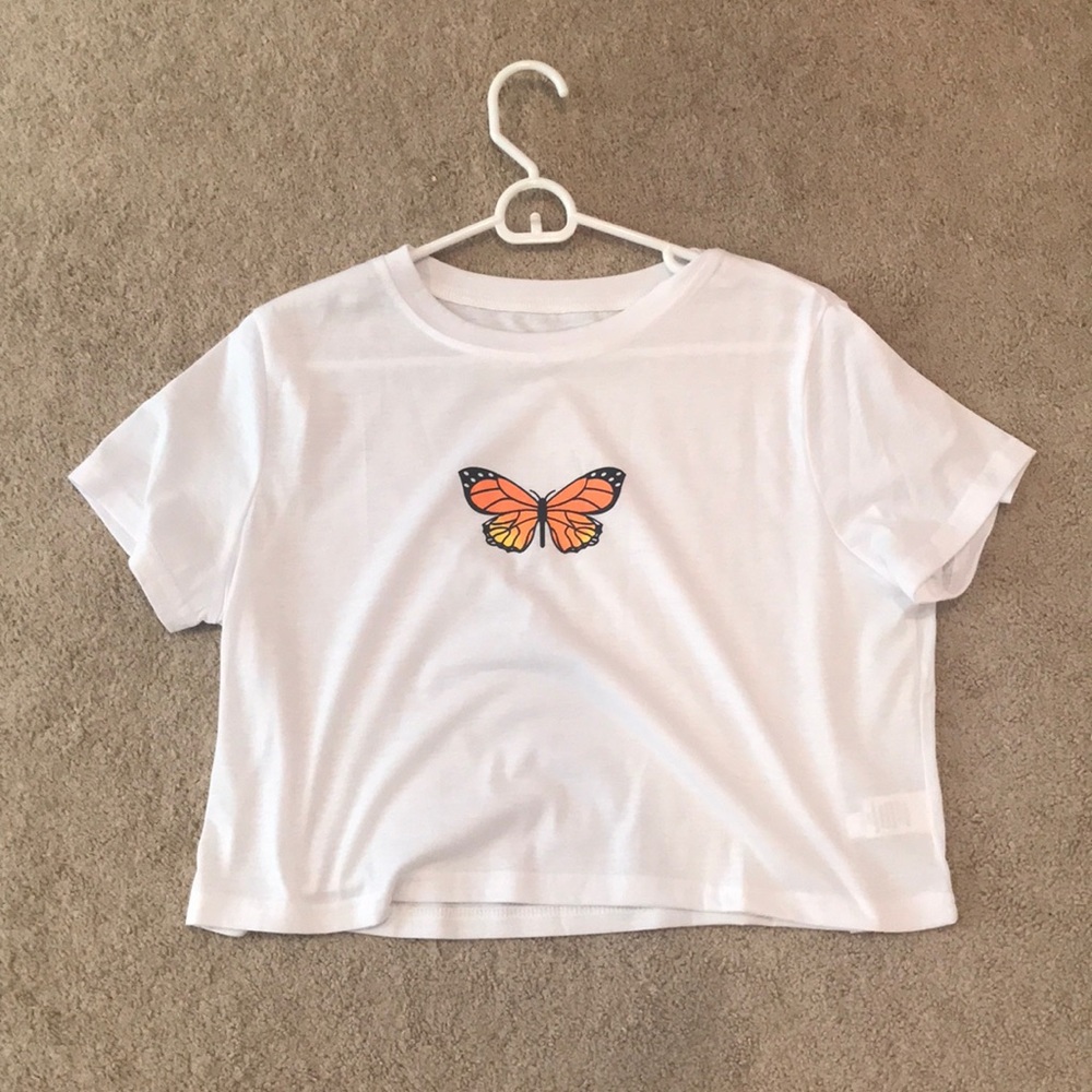 Shein Butterfly Graphic Tee